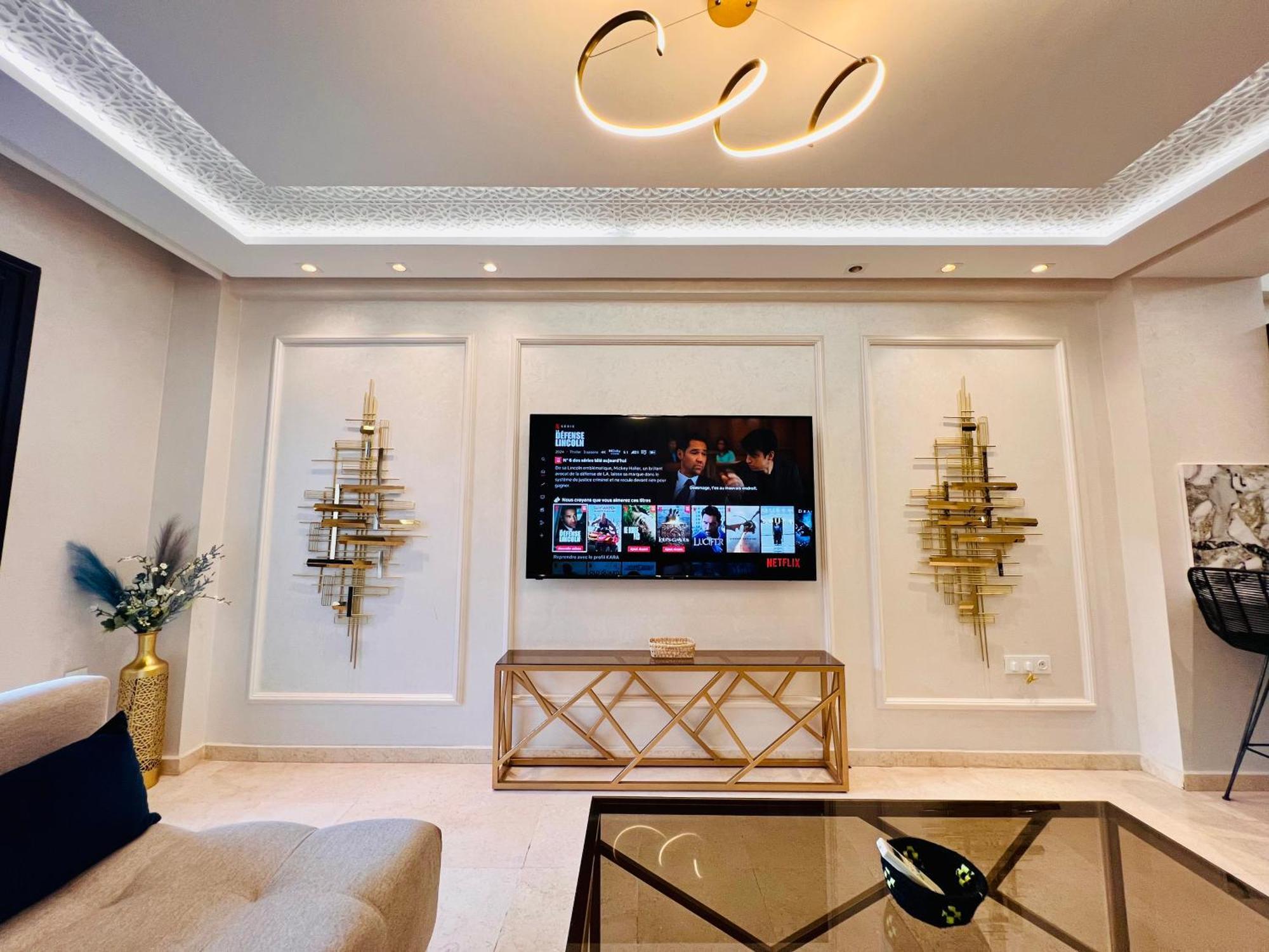 E-Appartement De Luxe Centre Gueliz Piscine Parking Fibre Netflix 马拉喀什 外观 照片