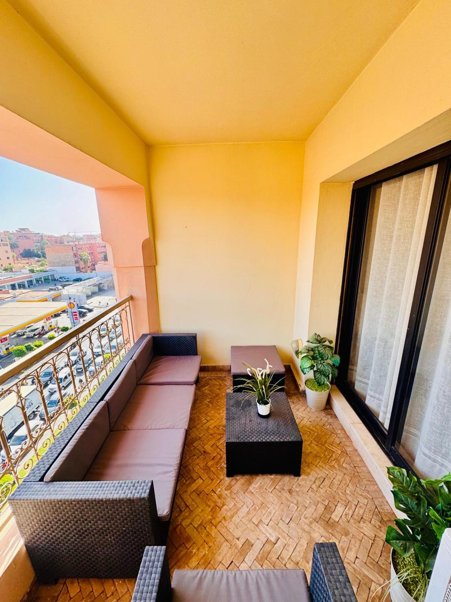 E-Appartement De Luxe Centre Gueliz Piscine Parking Fibre Netflix 马拉喀什 外观 照片